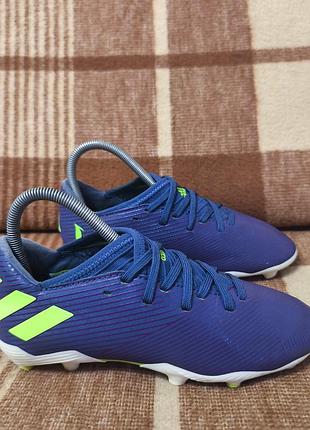 Детская футбольная обувь копачки бутсы adidas