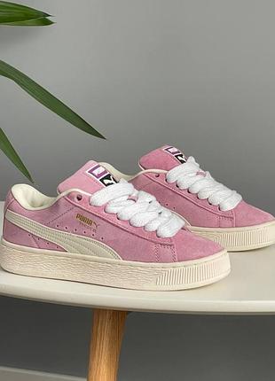 Puma suede xl grape mist warm white