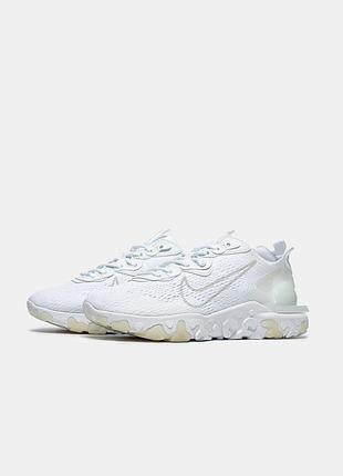Кроссовки nike react white