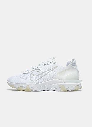 Кроссовки nike react white 8