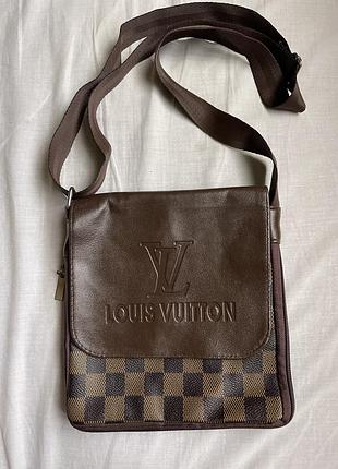 Чоловіча сумка через плече louis vuitton