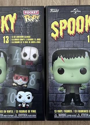 Колекційний funko pop calendar 13-day spooky countdown адвент календар