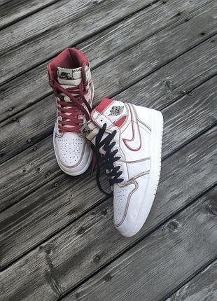 Кроссовки jordan. jordan 1 retro. кроссовки 42.5 размер. высокие кроссовки. кроссовки.