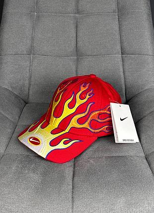 Бейсболка nike flame кепка найк y2k