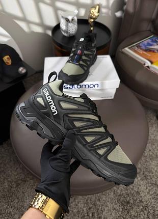 Мужские кроссовки salomon speedcross pro thinsulate olive black