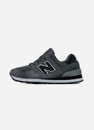 Чоловічі кросівки new balance 574 dark grey