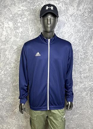 Adidas aeroready кофта олимпийка 2xl размер спортивная синяя