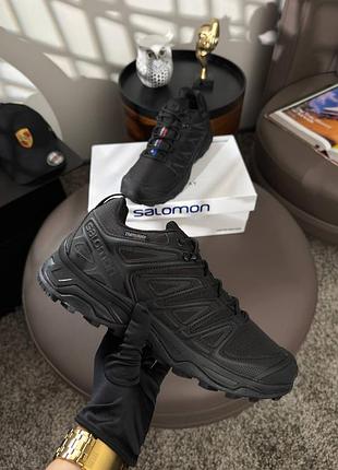 Мужские кроссовки salomon speedcross pro thinsulate black