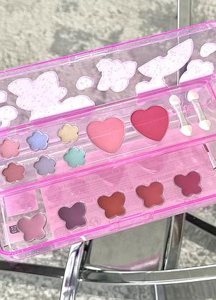 Оригінальний набір дитячої декоративної косметики claire’s sticker club pencil case — ексклюзив з сша
