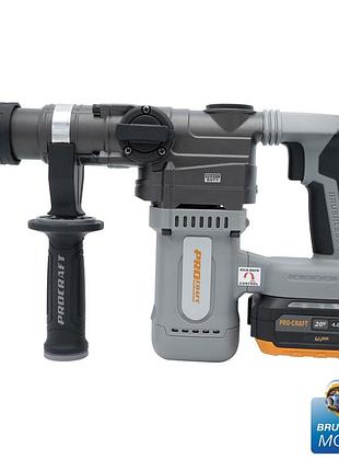 Акумуляторний перфоратор procraft industrial hd20a (c 1 акб та зп)