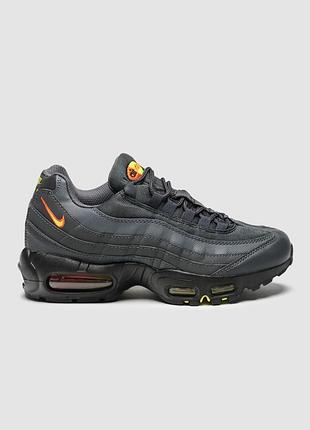 Кроссовки мужские nike air max 95 anthracite safety orange