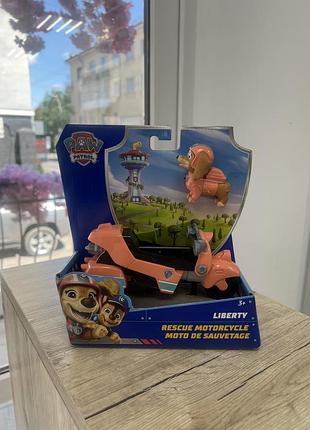 Spin master paw patrol liberty rescue motorcycle