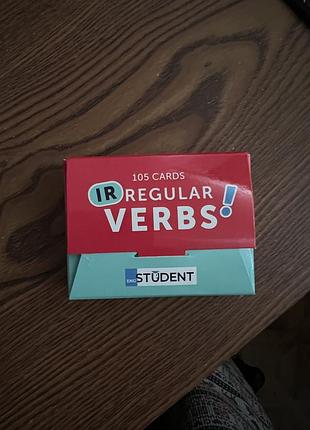 Irregular verbs (105 карток) ✨ english student