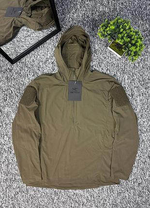 Куртка arcteryx leaf анорак Арктерикс тактический с велкро панелями