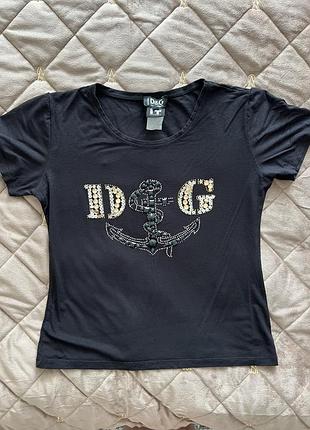 Жіноча вінтажна колекційна футболка dolce & gabbana, оригінал