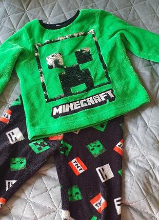 Піжама махра minecraft 128