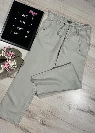 Лляні штани h&m