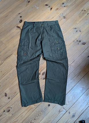 Треккинговые брюки fjallraven g1000 винтаж горпкор