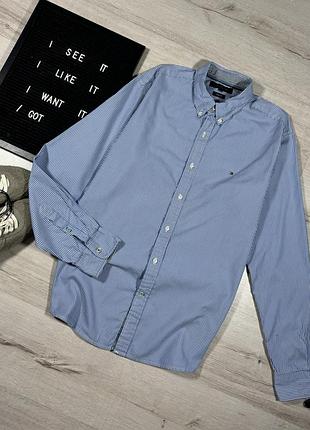Сорочка в смужку tommy hilfiger