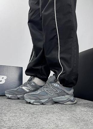 Кроссовки легкие удобные new balance 9060 dark grey