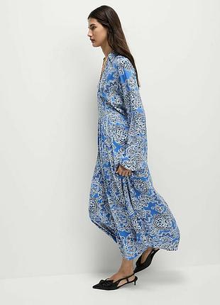 Вискозное миди платье m&amp;s