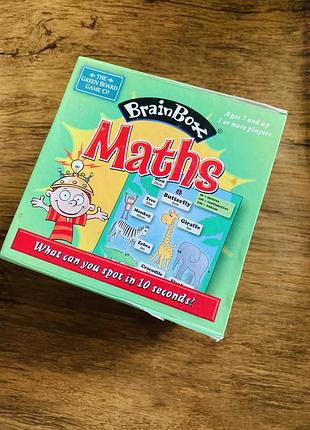 Настільна гра brain box maths