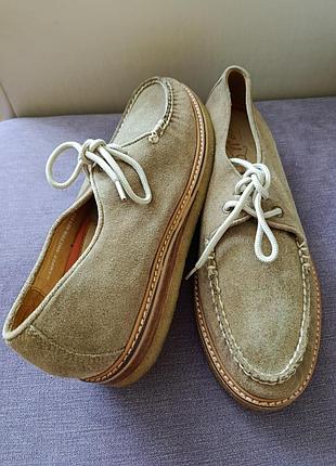 Мужские кожаные топсайдеры sperry cold cup размер 42