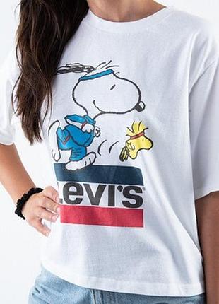 Футболка levi’s x peanuts (snoopy)