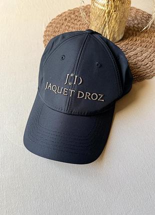 Колекційна кепка бейсболка преміум-бренду jaquet droz (швейцарія) оригінал