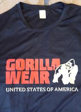 Футболка gorilla wear. размер xl новая.. ширина в  груди 61 см.