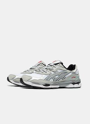Кроссовки asics gel-nyc cream steal grey