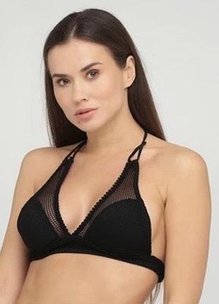 Купальний бюст h&m чорний р.m-l в новому стані