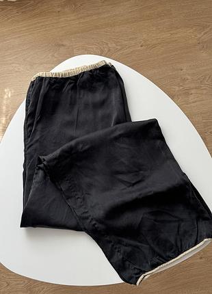 Шовкові піжамні штани l-xl