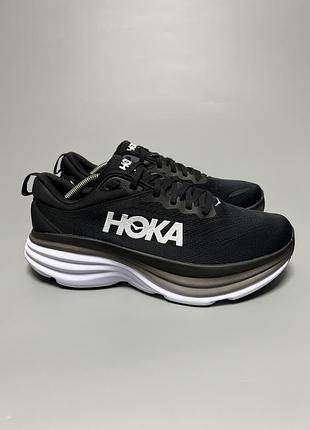 Чоловічі бігові кросівки hoka one one bondi 8 оригінал 1127954 bwht