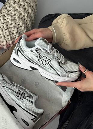 Кроссовки женские new balance 740 v2 white/silver/black