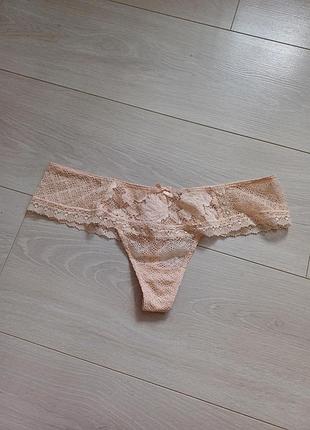 Труси стрінги мережевні victoria's secret