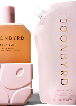 Joonbyrd гель для душа 350 мл и рефил 500 мл moon swim body wash refill duo
