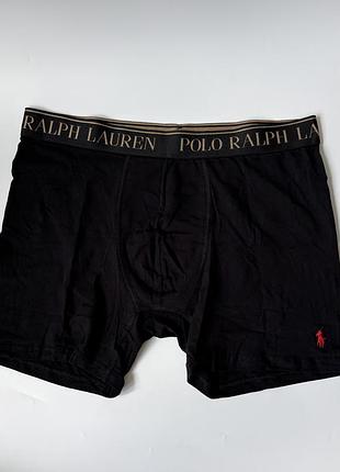 Труси чоловічі polo ralph lauren комплект з 3х штук чорні сірі бавовна боксери xl акція знижка розпродаж