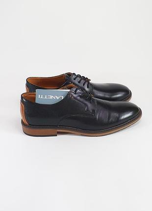 Мужские туфли lanetti 44 29 см 10 uk черные