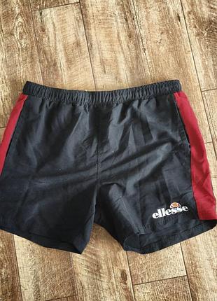 Ellesse шорты сеточка с карманом сзади на липучке