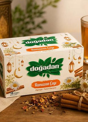 Трав’яний чай doğadan ramazan çayı з ромашкою та корицею, 18 пакетиків