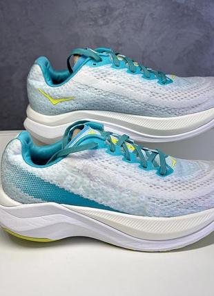 Кросівки жіночі з нейлоновою пластиною hoka mach x 38 2/3 24 см. оригінал