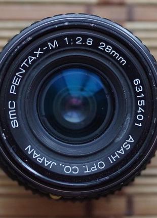 Об'єктив smc pentax - m 2.8 28 mm