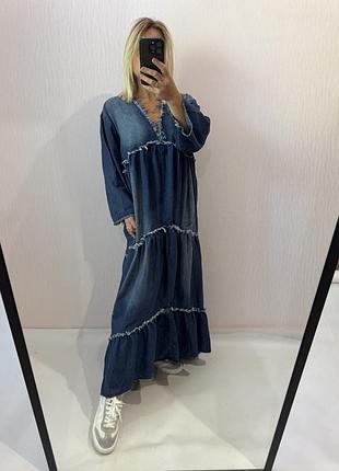 Джинсова сукня