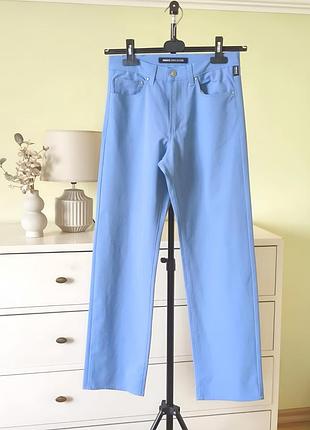 Versace jeans couture стрейчевые джинсы голубые оригинал новые