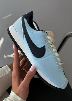 Nike cortez vintage light blue