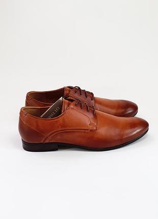 Чоловічі туфлі ottimo 48 31-32 см 14 uk коричневі