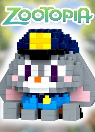 Конструктор джуди хопс зверополис 304 деталей 6 см bricks judy hopps
