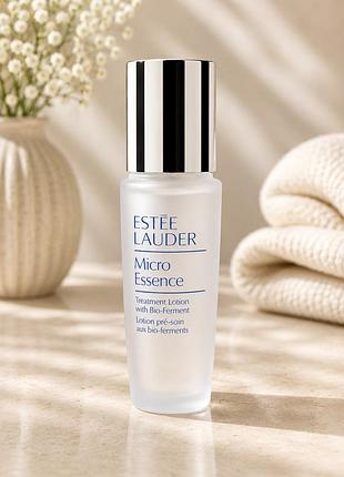 Ухаживающий лосьон с биоферментами estee lauder micro essence treatment lotion