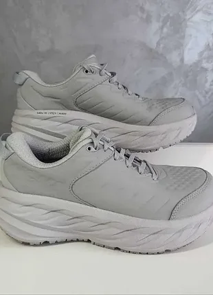 Кожаные мужские кроссовки hoka bondi sr wide 41 1/3 26см. оригинал